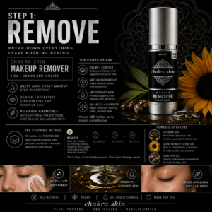 Chakra Skin CBD Makeup Remover - Image 2
