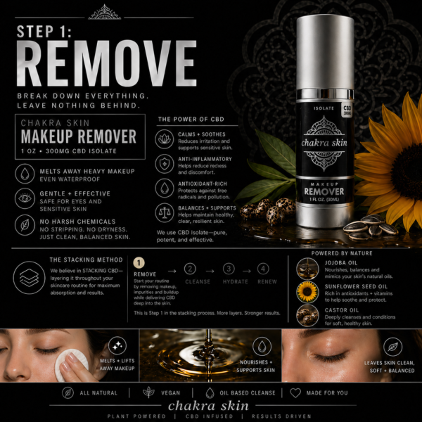 Make Up Remover Info - Chakra Skin
