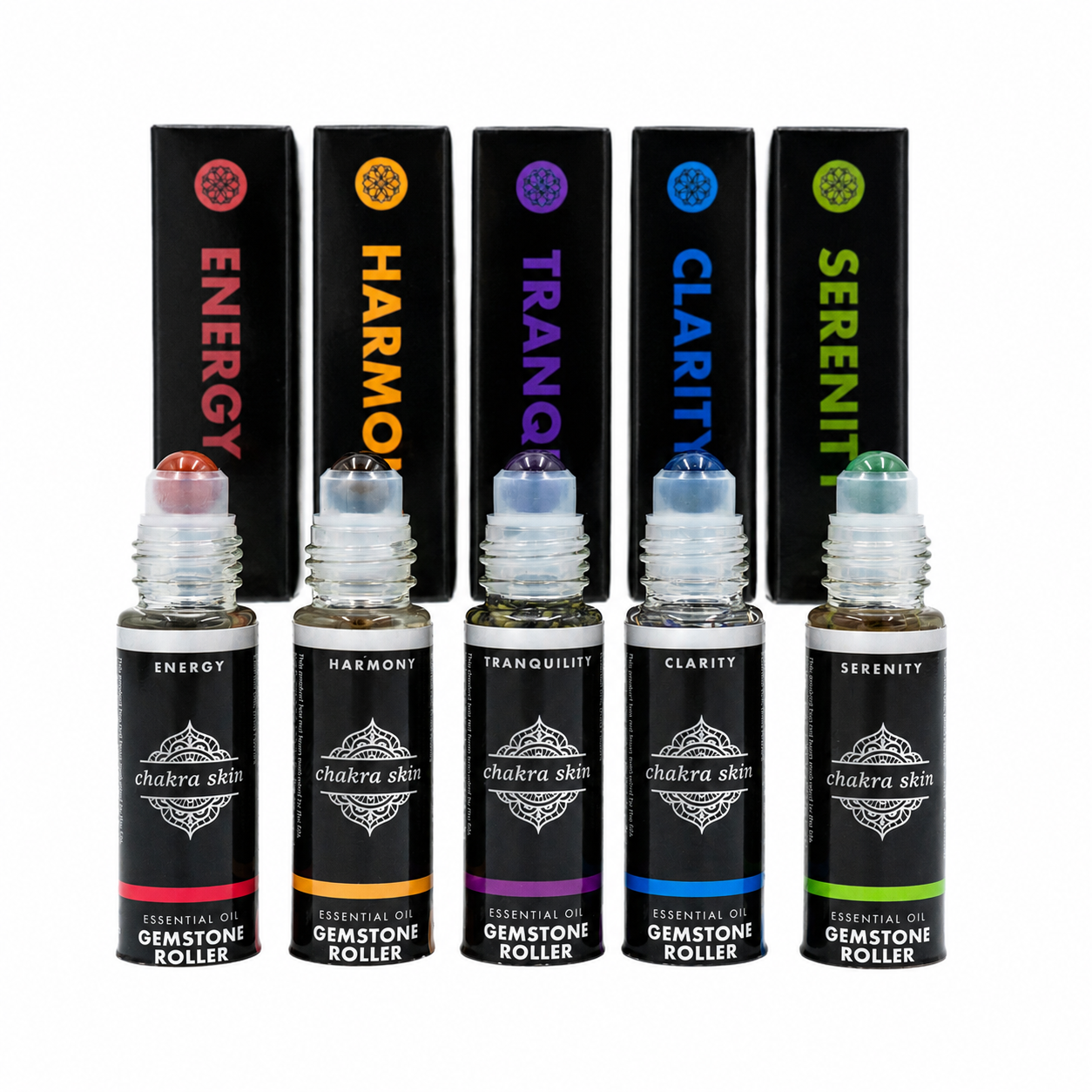 Chakra Skin CBD Infused Gemstone Rollers - Image 1